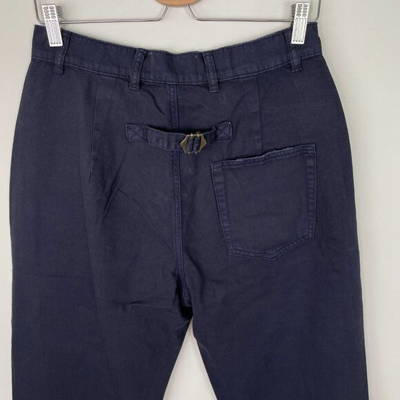 Free People x Sandrine Rose High Rise Wide Leg Jeans Button Fly French Worker 29 - Picture 4 of 10